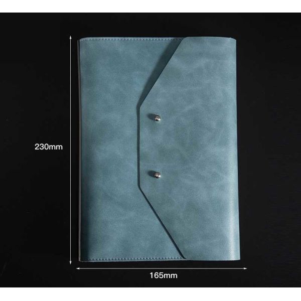 Folding Reusable Notepad With Power Bank , Multiscene Phone Charging Notebook