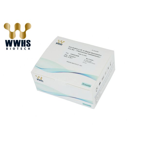 IL-6 Rapid Test Kit IFA IVD CE FDA Medical Supply One Step PCR Antigen Rapid Diagnostic