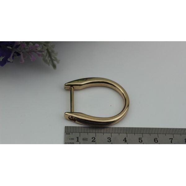 22MM Zinc Alloy D-ring Plated Nickel Free,Fashion Metal D Ring Buckle Bag Fittings