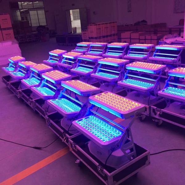 Free shipping China High quality 120X18W Wateproof RGBAW UV 6in1 High power LED Wall Washer Outdoor LED Lights