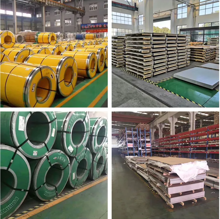 309S 310S 321 Hot Rolled Stainless Steel Coil No.4 7 Tons HR CR 0.3-10mm