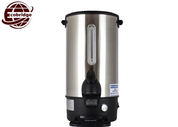 Stainless Steel Electric Coffee Urn Multi Function DIA235*H470 OEM Accepted