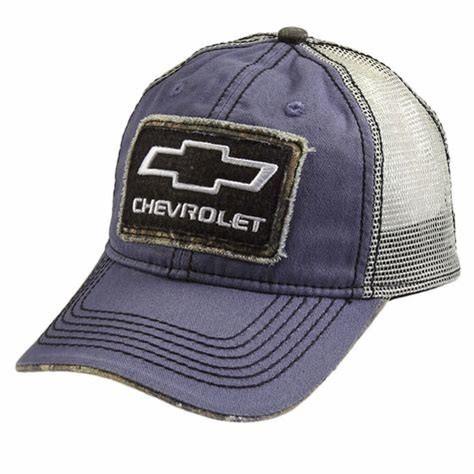 Unisex Summer  Demin Black Frayed Cotton Mesh Trucker Hats With Soft Distressed Semi Contrated Vented Gear Eyelets