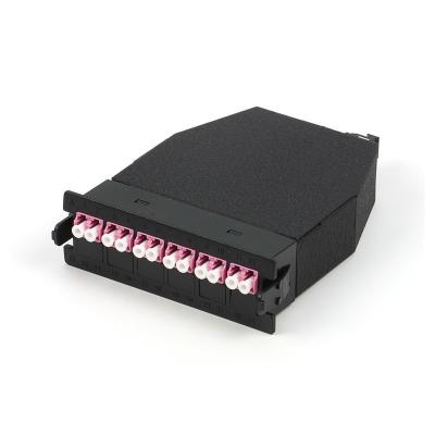24 Cores Mtp Fiber Patch Panel Mpo Cassette Module Singlemode For Telecommunication
