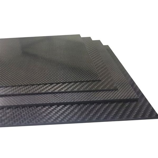 Customized Thickness Glossy Surface Carbon Fiber Sheet and Plate with High Strength for Automotive and Industrial Use