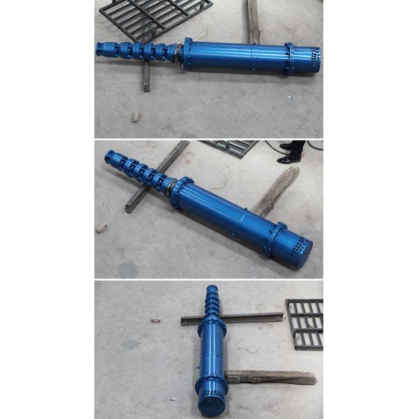 Anti - Abrasive Submersible Mining Pump , Industrial Dewatering Pumps Horizontal