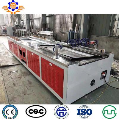 220Kg/H Plastic PVC Profile Extrusion Line For Wall Ceiling Corner Tile Making Machine