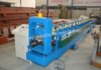 El rollo plateado del canal del cromo que formaba la máquina para el metal galvanizó el panel de acero