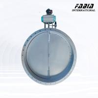 18 polegadas de flange de aço inoxidável pneumático válvula borboleta vedação apertada para tratamento de água e distribuição