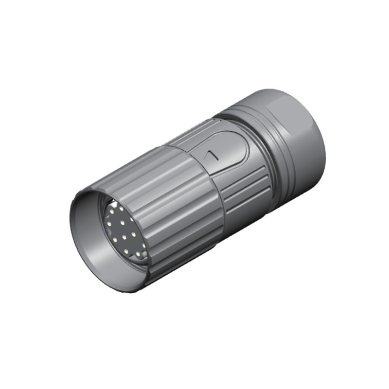 Pin 19Pin соединителя 19P 19 сигнала 8A 20A M23 гофрируя женскую штепсельную вилку собирает