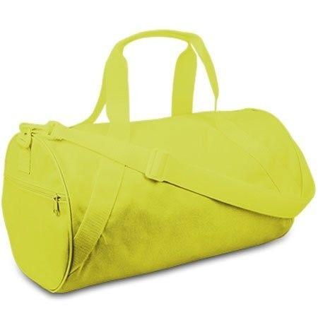 600D Polyester Sports Duffel Bag Large Capacity Brown / Florescent Green / Pink