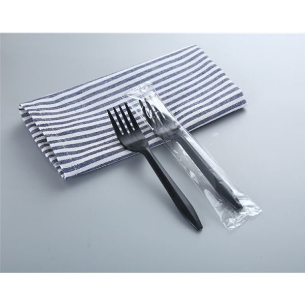 Straight Style Disposable Biodegradable Plastic Knife Fork Spoon 2.700kg Gross Weight