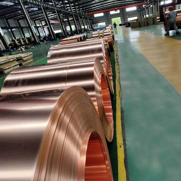 Copper Coil Foil 0.1Mm Copper Foil For Battery C11000 Etp Tu1 Copper Strip Coil Manufacturer