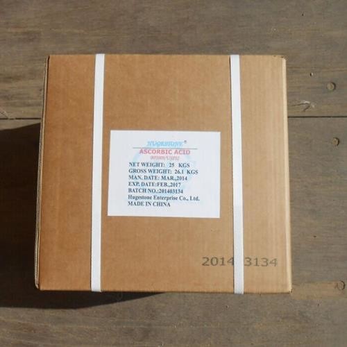 Ascorbic Acid Vitamin C Powder with Acidity Pka 11.6 Second BP/USP/EP/JP/FCC