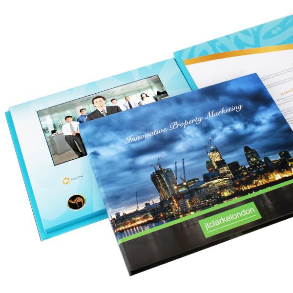 Economy Advantage LCD Video Book Perfect Business Gift with 600Amh-6000Amh Battery Capacity