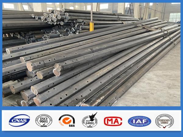 Polygonal Semi-finished Customized Electric Power Delivery Steel Pipe Pole