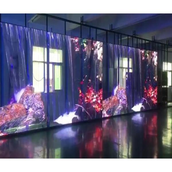 1R1G1B Rental LED Curtain Display , Indoor P16 Led Strip Lights IP65 In Club