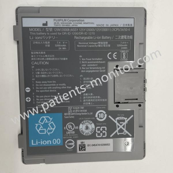 FUJIFILM 125N120008 Batterie Li-ion rechargeable 7,4 V 3200 mAh 24 Wh Neuve d'origine pour DR1200 DR1270