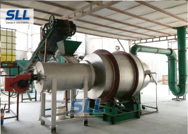 Energy Saving Portable Portable Sand Dryer Electric Rotary Dryer Simple Design