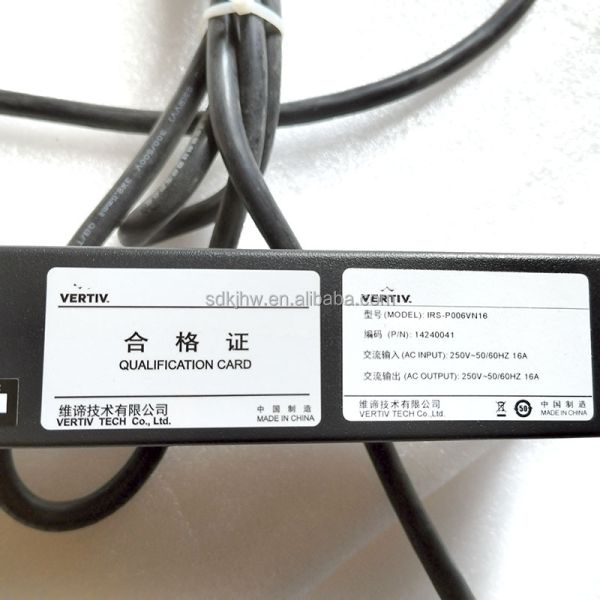 1U Basic Universal Type PDU Power Socket for Cabinet Data Center 250V- Output AC Input