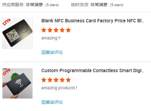 Customized Logo 24Kt Gold Steel Metal Digital Tag Blank Metal Business Card With NFC Chip