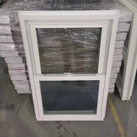 Novo Produto 78mm Série Upvc Double Hang Window Vinil Plástico Preço