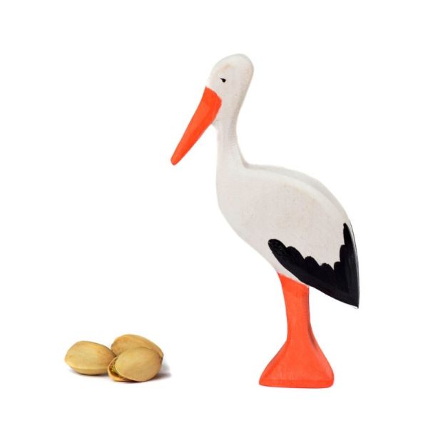 Odorless Painted Handmade Wooden Animals Carved Wooden Donkey