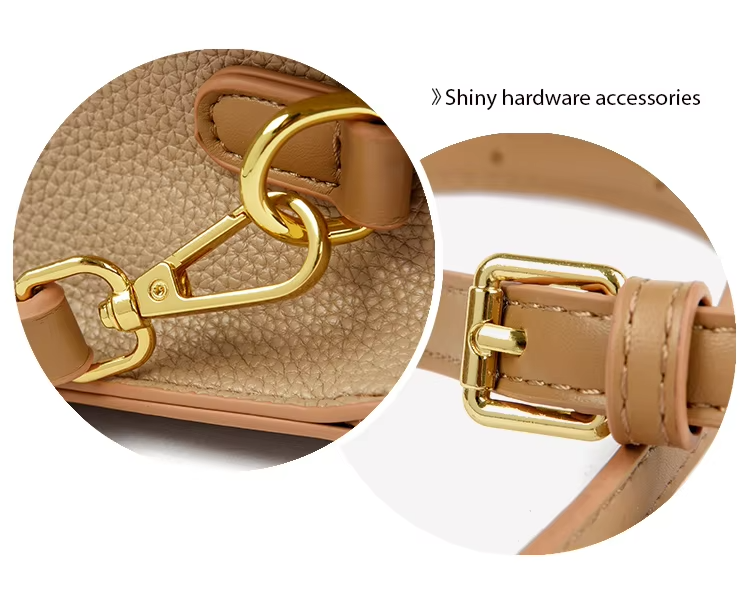 Single Handle Ladies Handbag Large Capacity Waterproof Stylish Women's Bag for Daily