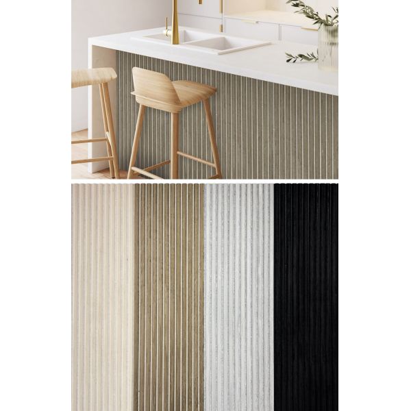 Mejorar eficientemente la acústica y la estética con paneles de pared de madera acústica de tejido de suéter y fieltro