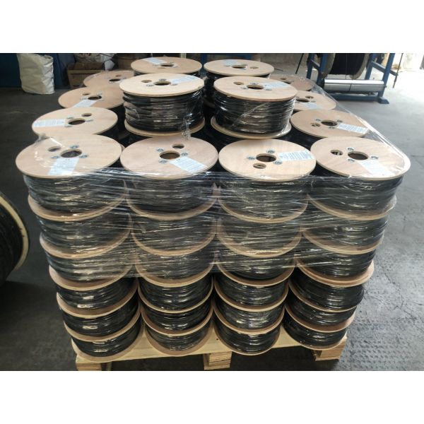 Кабель ПВ двойной изоляции солнечный, холодный устойчивый одобренный кабель ТУВ ДК 4мм солнечный