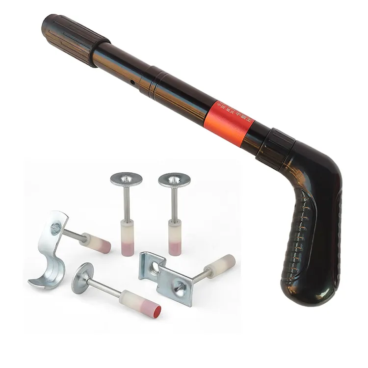 Compact Portable Ceiling Nail Gun for Concrete and Steel Roofing Applications