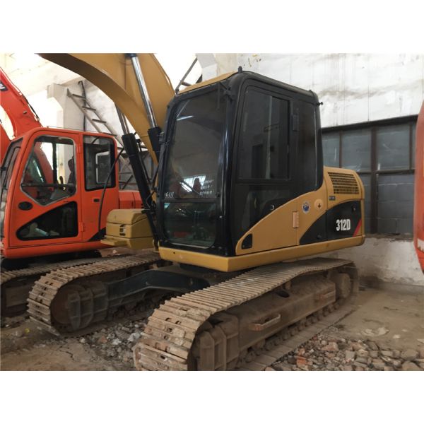 12T weight Used Crawler Excavator Caterpillar 312D C4.2 engine with Original Paint