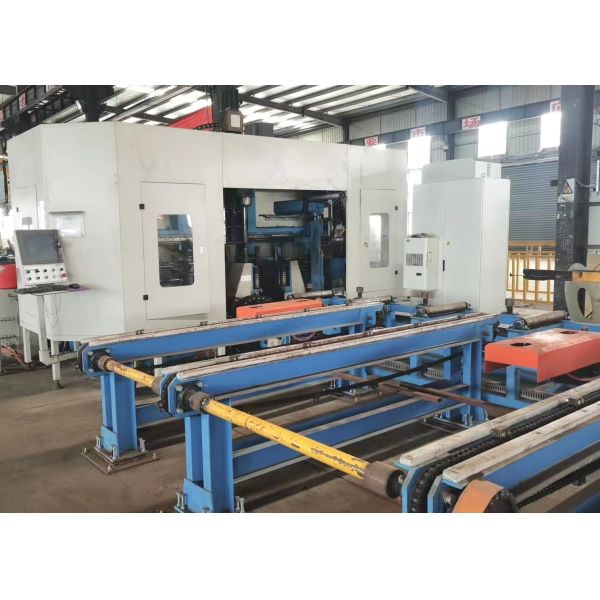 Model BHD500/3 CNC H Section Steel Combined Processing Machine 100~3000r/Min Spindle Speed
