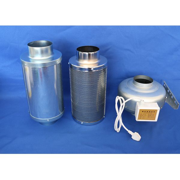 2inch / 50mm carbon bed depth/ layer professional grow tent odor climate air filtration purification virgincarbon filter