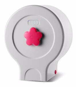 Cartoon Style ABS Jumbo Roll Toilet Paper Dispenser WC Wall Mounted Standard Capacity