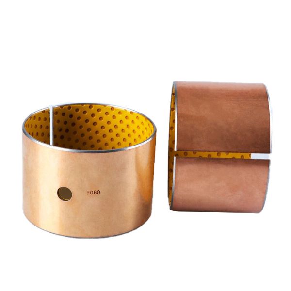 Dry Self Lubricating Bearings , Pom Bushing For Mining Machinery