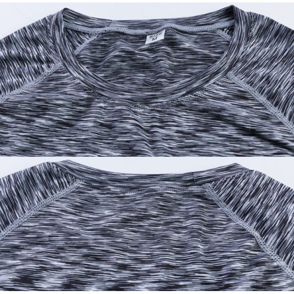 Женский пульвер с длинными рукавами Фитнес футболка