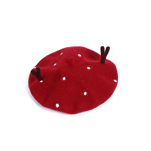 Шляпа берета шерстей Antler праздничного подарка рождества OEM ретро Handmade