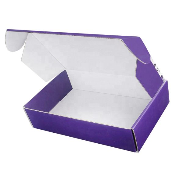 Foldable Corrugated Paper Shipping Boxes Packaging Pantone Color