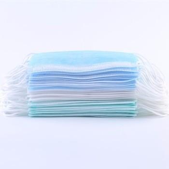 Anti Fog Disposable Face Mask To Prevent Germs Anti Bacterial 17.5x9.5cm Size