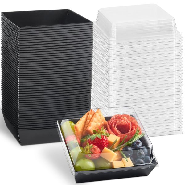 Caja Bento conveniente para restaurantes de comida rápida hecha de papel Kraft de calidad alimentaria