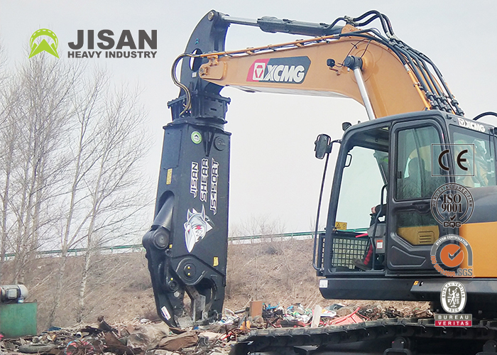 Heavy Duty Eagle Shear Hydraulic Demolition Shears Scrap Steel For Excavator.