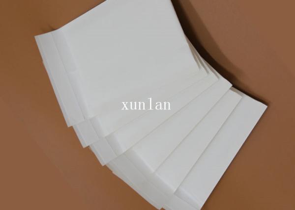 Customized White Plastic Shipping Envelopes Tear Proof With 2 Sealing Sides