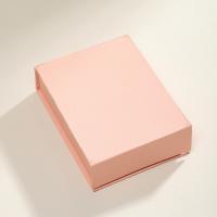 Custom Color Logo Pink High End Folding Box Spot Colour Logistics Magnetic jewelry Box Small