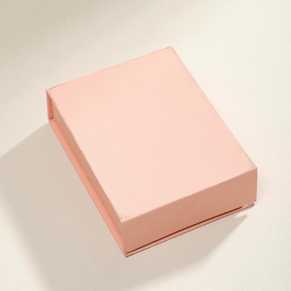 Custom Color Logo Pink High End Folding Box Spot Colour Logistics Magnetic jewelry Box Small