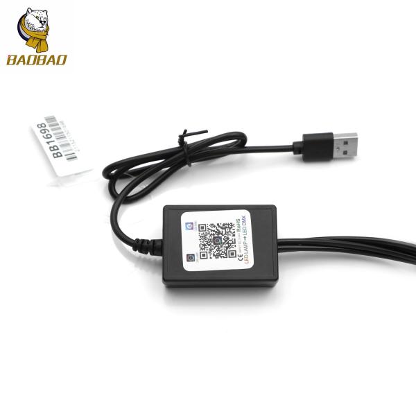 12 LED RGB colorido carro interior decoração de bicicleta Light Strip APP Remote