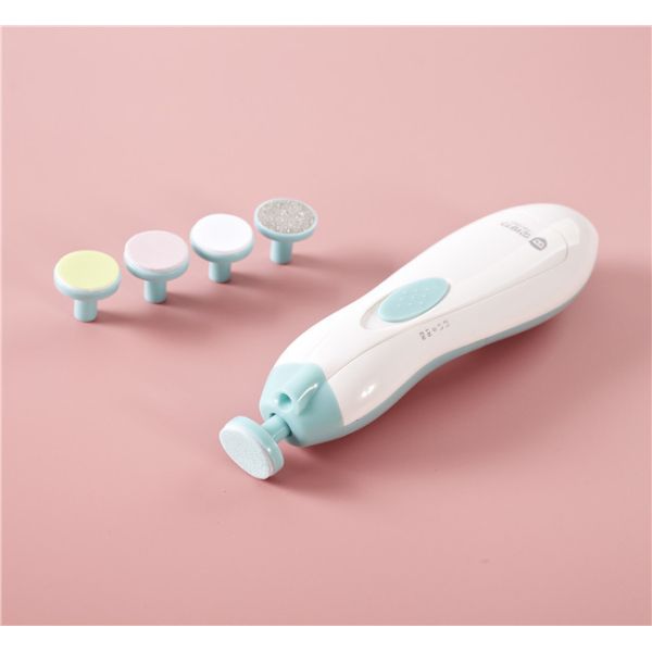 Electric Baby Nail Clipper Set / Electric Grinder Baby Nail Trimmer ABS Material