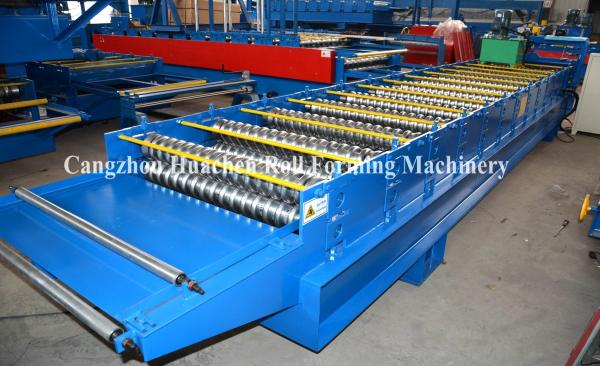 High Speed Chain Transmission Corrugated Forming Machine For Wall And Siding Panel