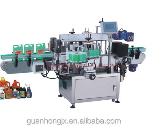 Plastic Packaging Material Double Side Labeling Machine for Square Bottles at Direct