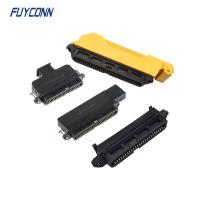 Centronic fêmea 50 64 conector das maneiras IDC RJ21 Tyco com tampa plástica